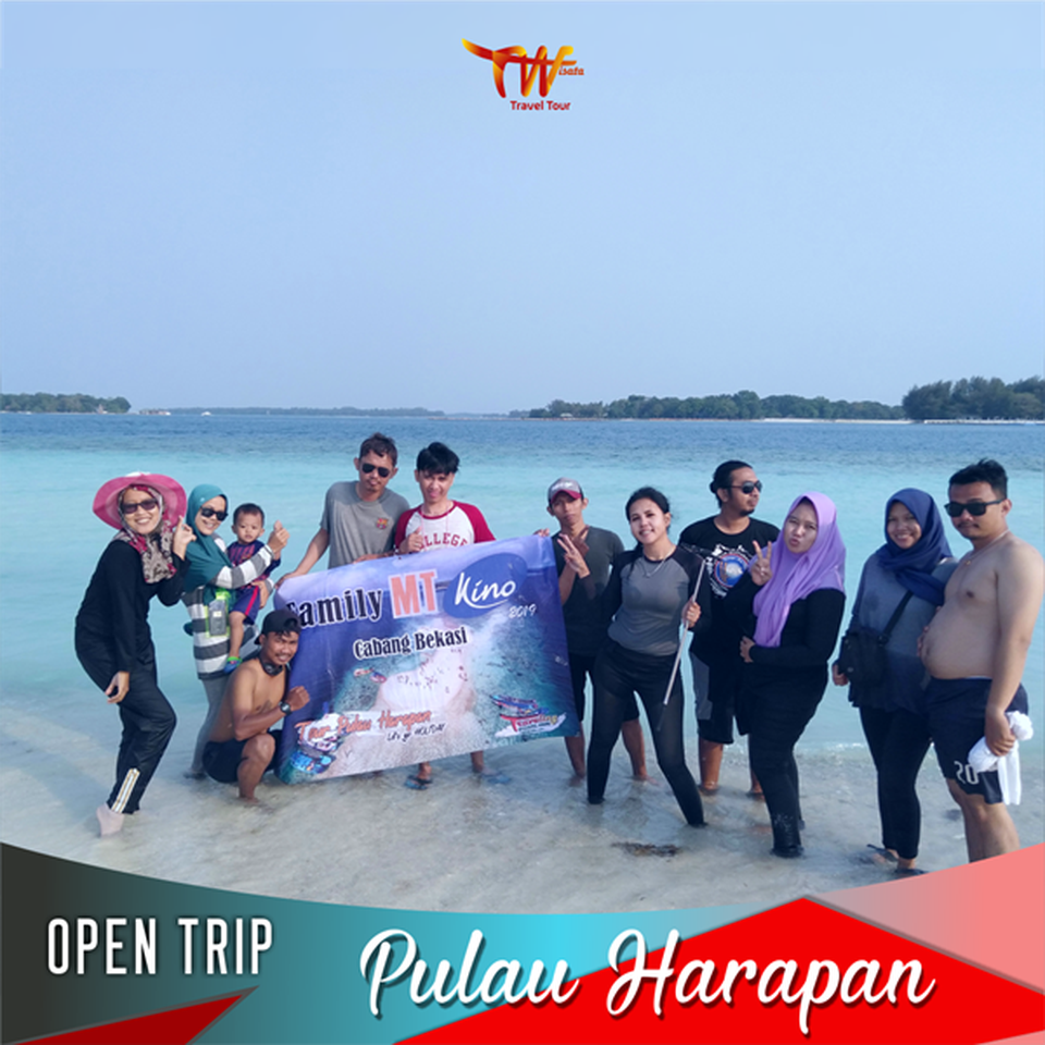 OPEN TRIP Pulau HARAPAN 2H 1M