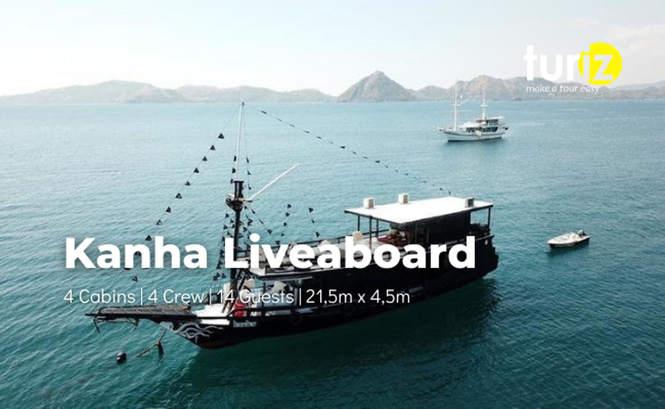 Sewa Phinisi Kanha Liveaboard Labuan Bajo, Komodo