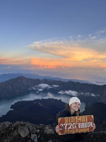 Lombok Rinjani moment