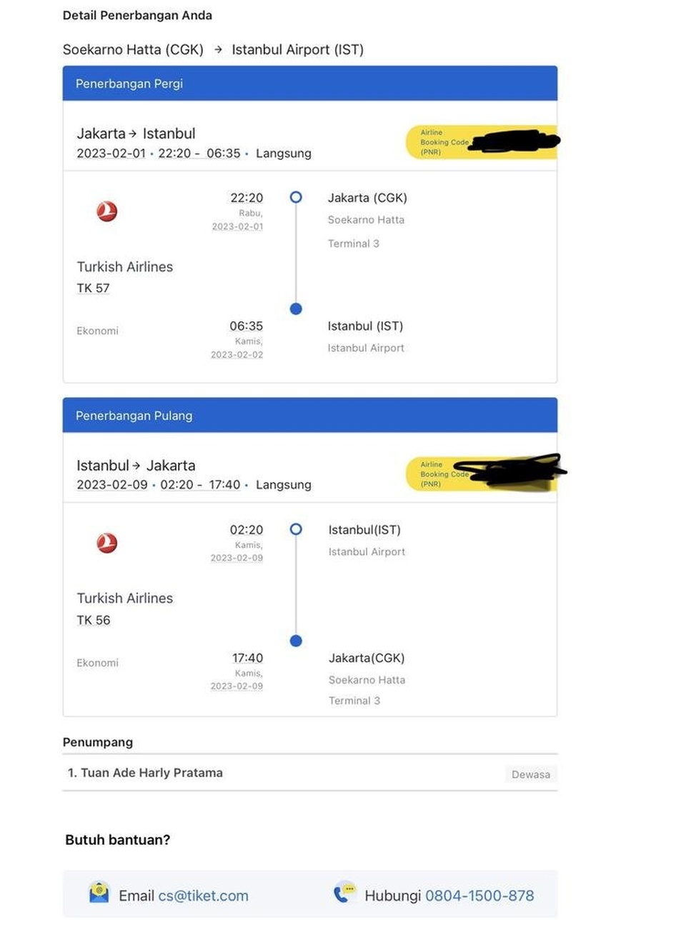 Cari Teman ke TURKI winter 1 - 9 February 2023