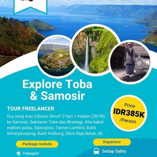 Explore dan Nginap di Samosir,,Cuma Rp385K!!! Next trip 16 Juli / By ReQuest !!