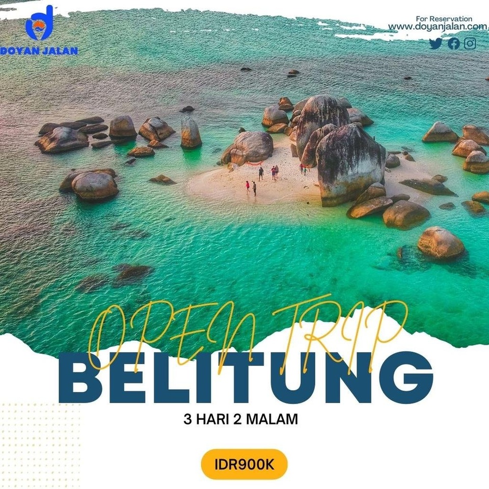 Open Trip Belitung (3 Hari 2 Malam)
