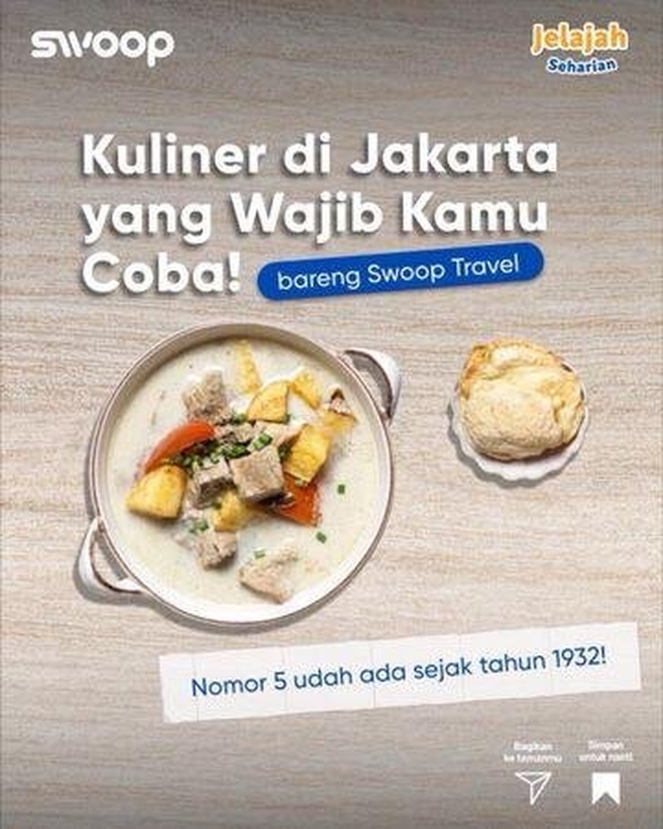 Open Trip/ Wisata Kuliner Djadul DJakarta / One Day Trip Weekend
