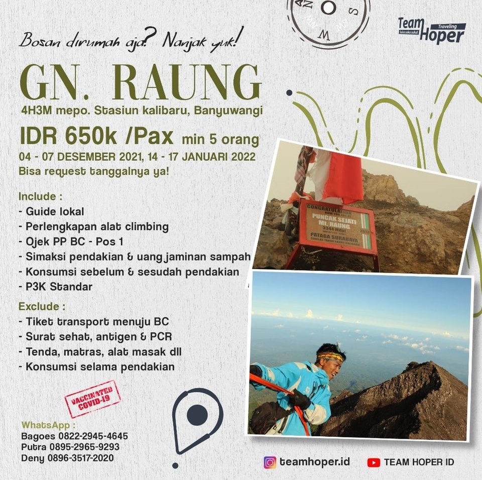 Mendaki Gunung Raung