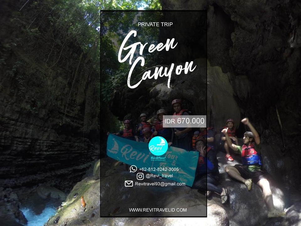 PAKET WISATA GREEN CANYON PANGANDARAN