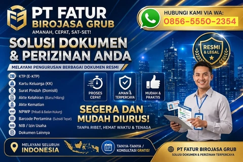 Biro Jasa Perizinan & Dokumen Bandung Raya - PT. FATUR BIROJASA GROUP