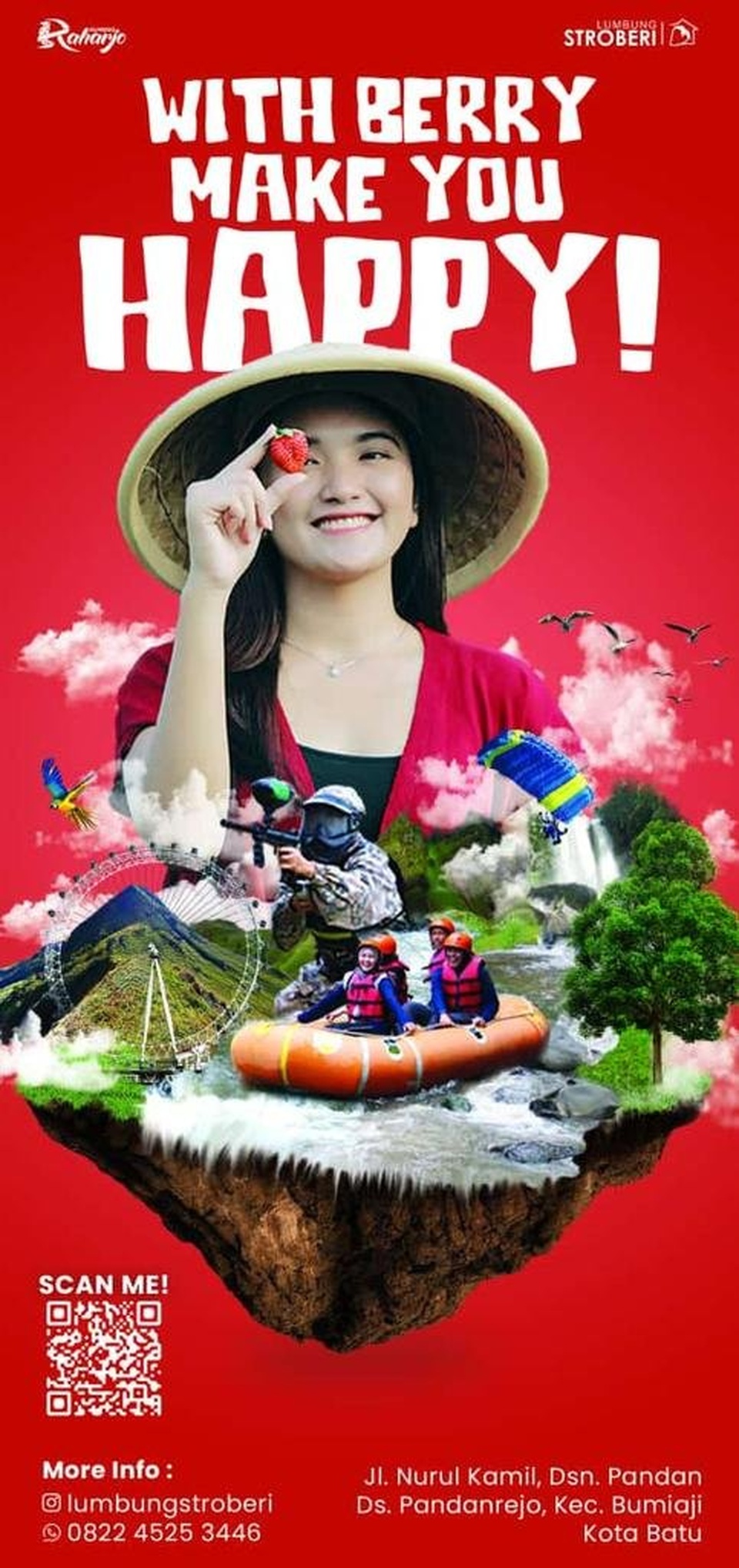 "Nikmati Serunya Petualangan di Lumbung Stroberi!"
