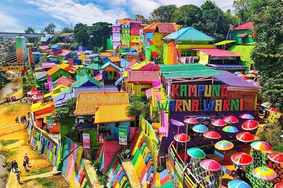 Eksplorasi Keindahan Kampung Jodipan, Desa Warna di Tengah Kota