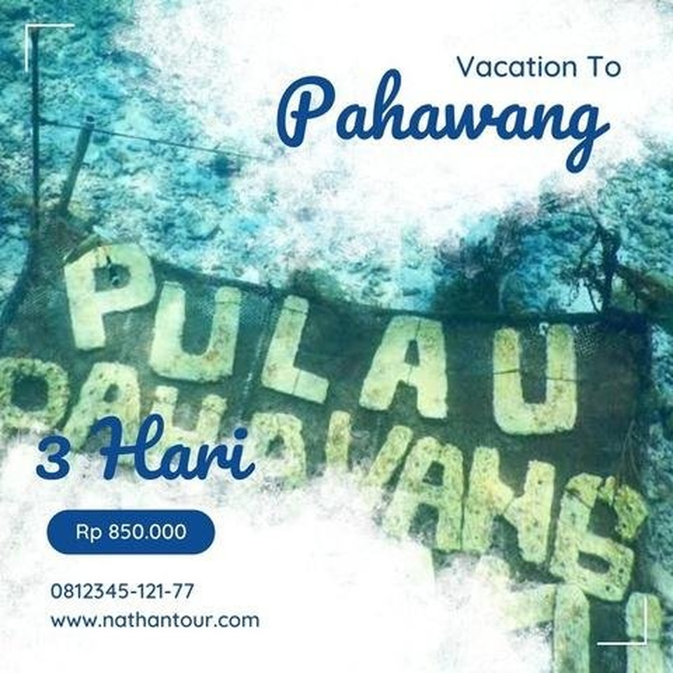 YUK JOIN OPEN TRIP PULAU PAHAWANG SPECIAL PRICE