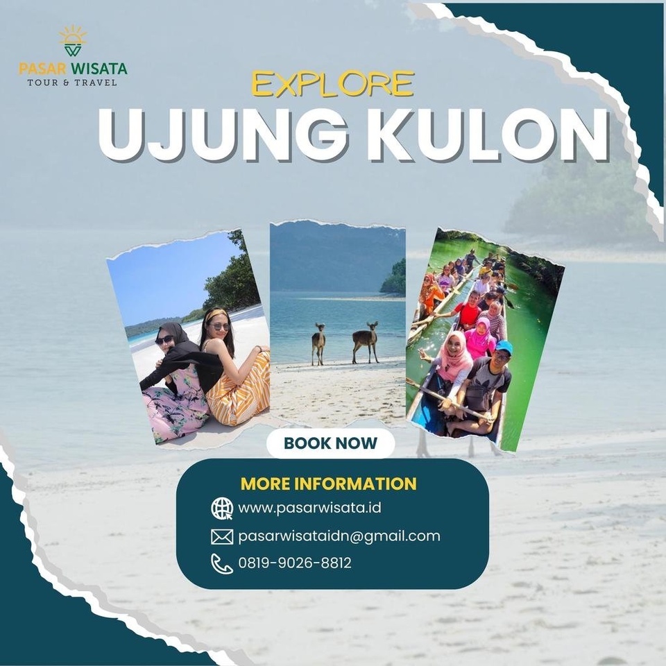 OPEN TRIP PEUCANG UJUNG KULON 3 HARI 2 MALAM