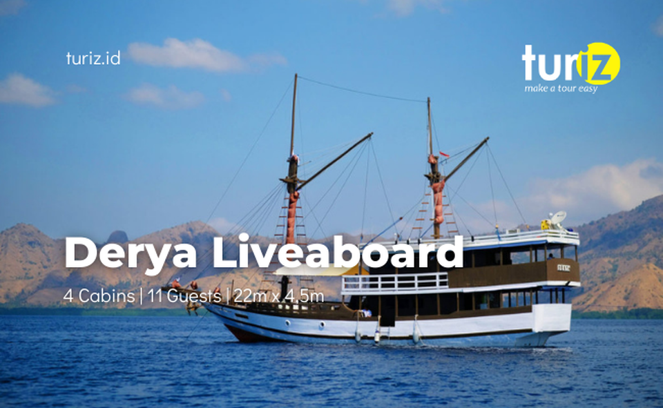 Sewa Kapal Derya, Charter Boat Deluxe Labuan Bajo