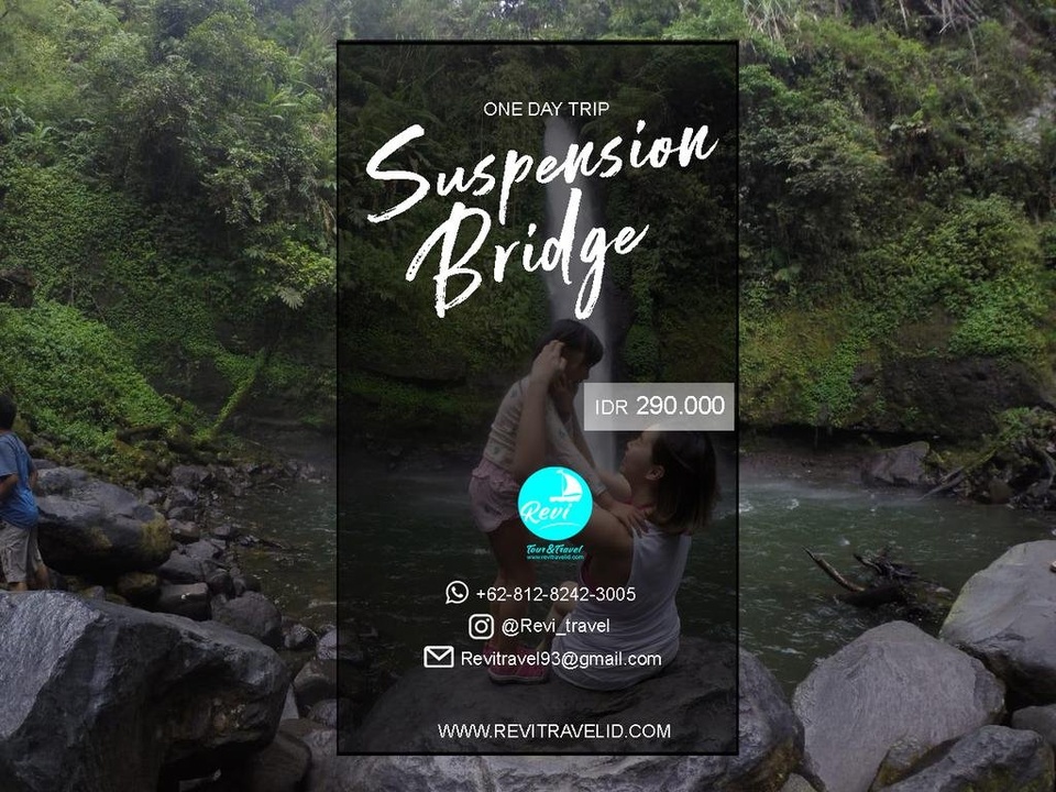 Suspension Bridge Situ Gunung Sukabumi