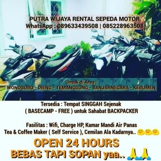 SEWA SEPEDA MOTOR DI WONOSOBO
