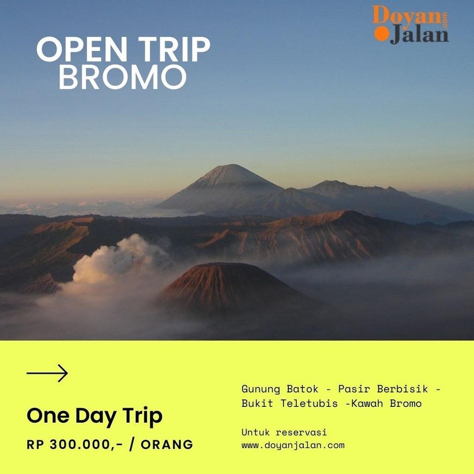 Open Trip Bromo (One Day Trip)