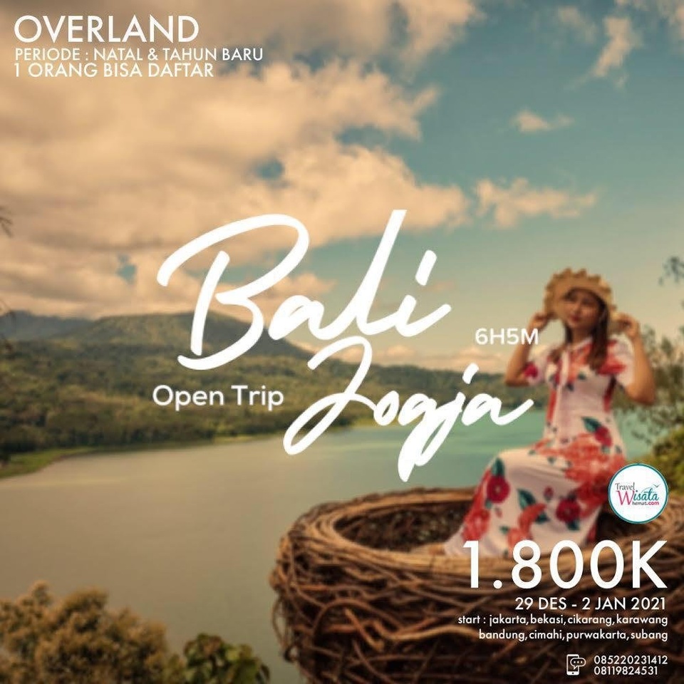 OVERLAND BALI JOGJA 6H5M