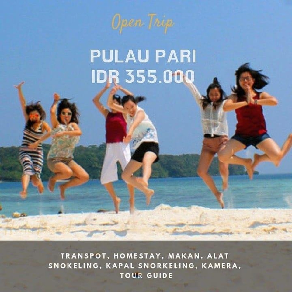 Open Trip Pulau Pari - Kepulauan Seribu