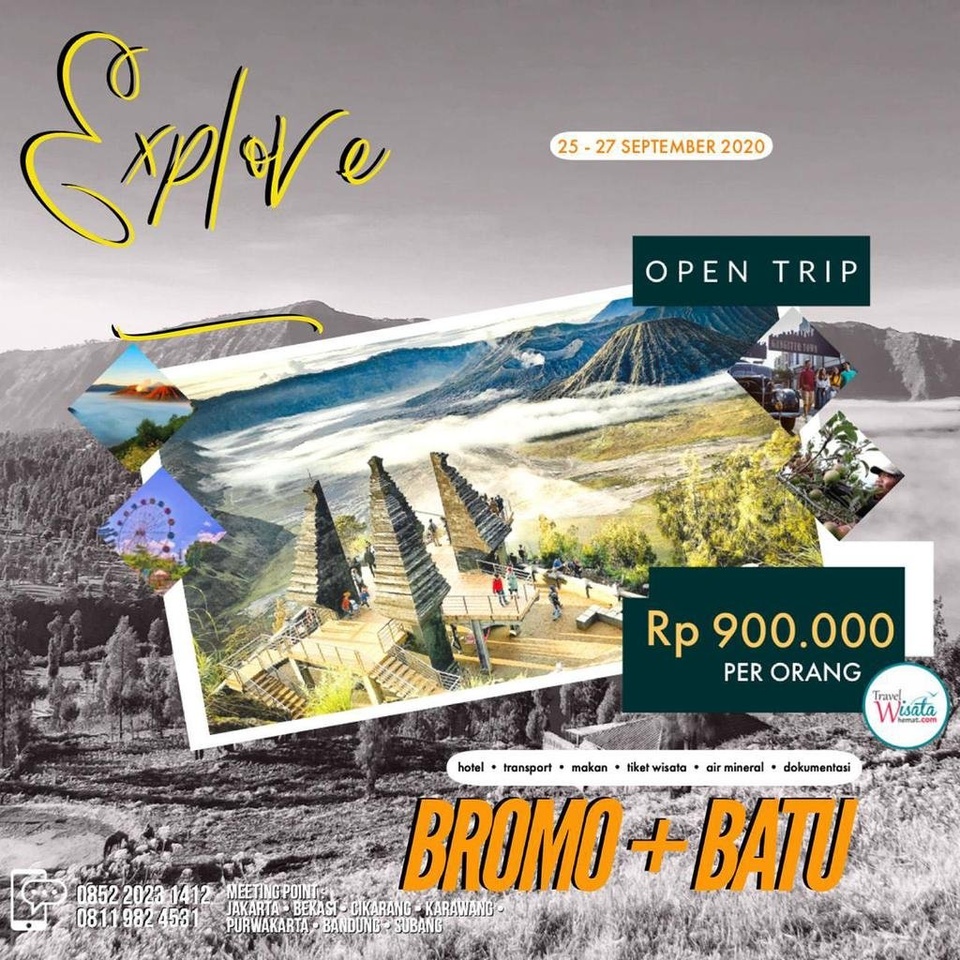 Open Trip New Normal - Batu + Malang 3Hari 1Malam