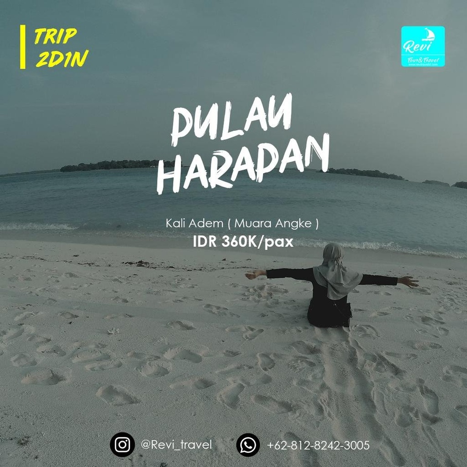 OPEN TRIP / PAKET WISATA / GATHERING PULAU HARAPAN KEPULAUAN SERIBU