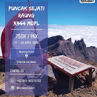 Open Trip PUNCAK SEJATI RAUNG 3344mdpl