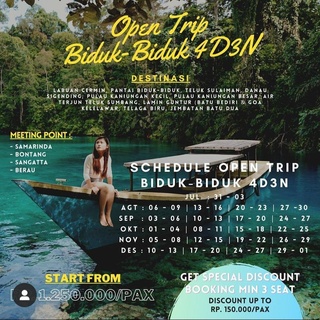Cari teman jalan ke Derawan atau ke Biduk biduk