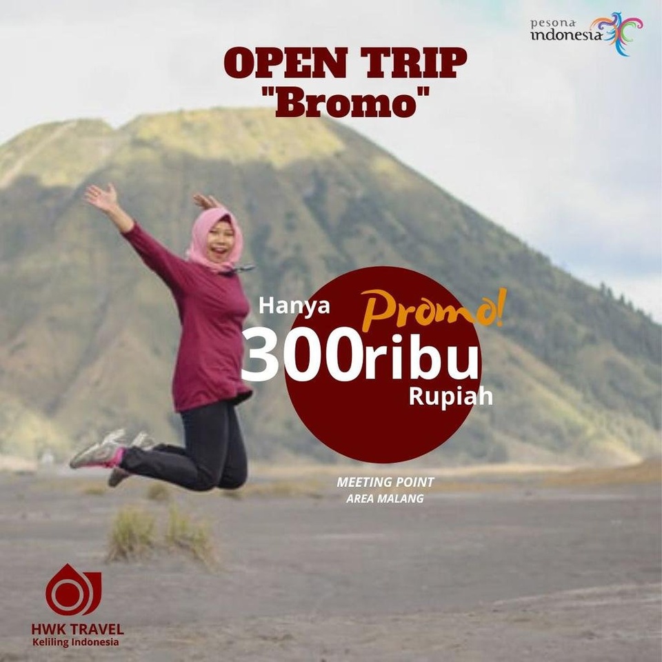 Open Trip Bromo MIDNIGHT 1Hari