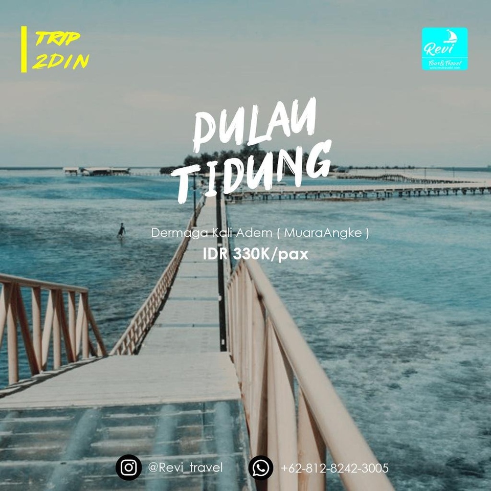 OPEN TRIP / PAKET WISATA / GATHERING TIDUNG KEPULAUAN SERIBU