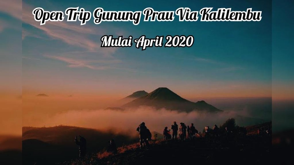 Open trip Gunung Prau Via Kalilembu 2020