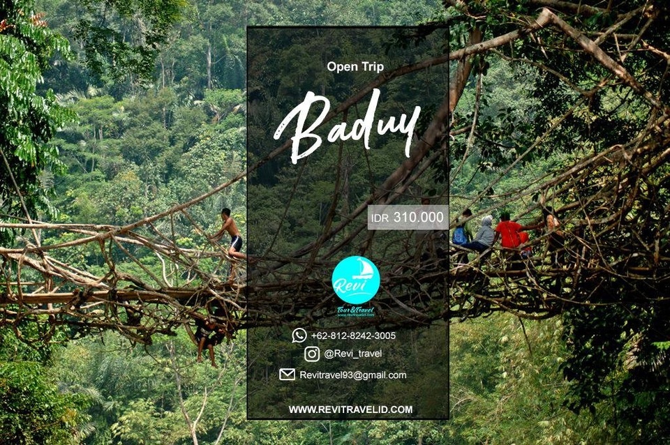 OPEN TRIP / PAKET WISATA / GATHERING Suku Baduy Luar Dan Dalam