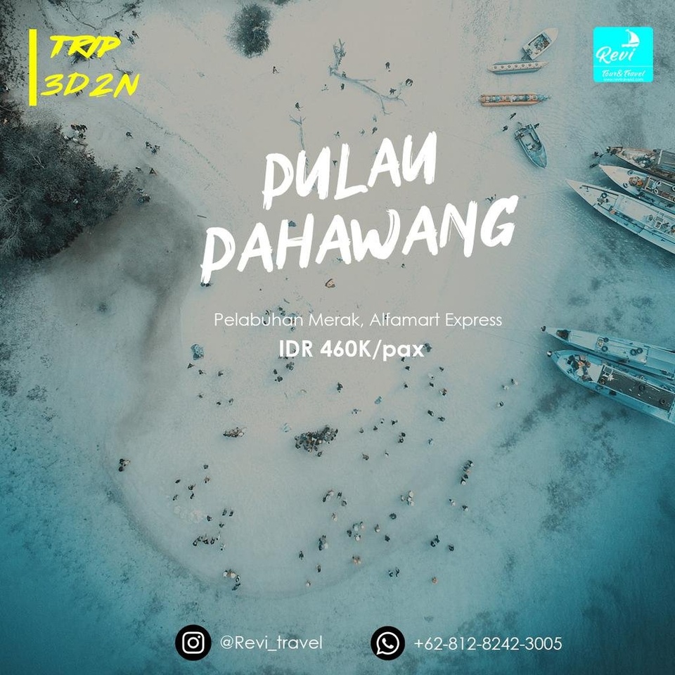 OPEN TRIP / PAKET WISATA / GATHERING PULAU PAHAWANG LAMPUNG