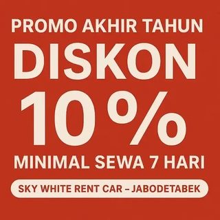 Cari Rental Mobil Murah Buat Nataru di Jabodetabek? Ini yang Nggak Naik Harga + Kasih Diskon