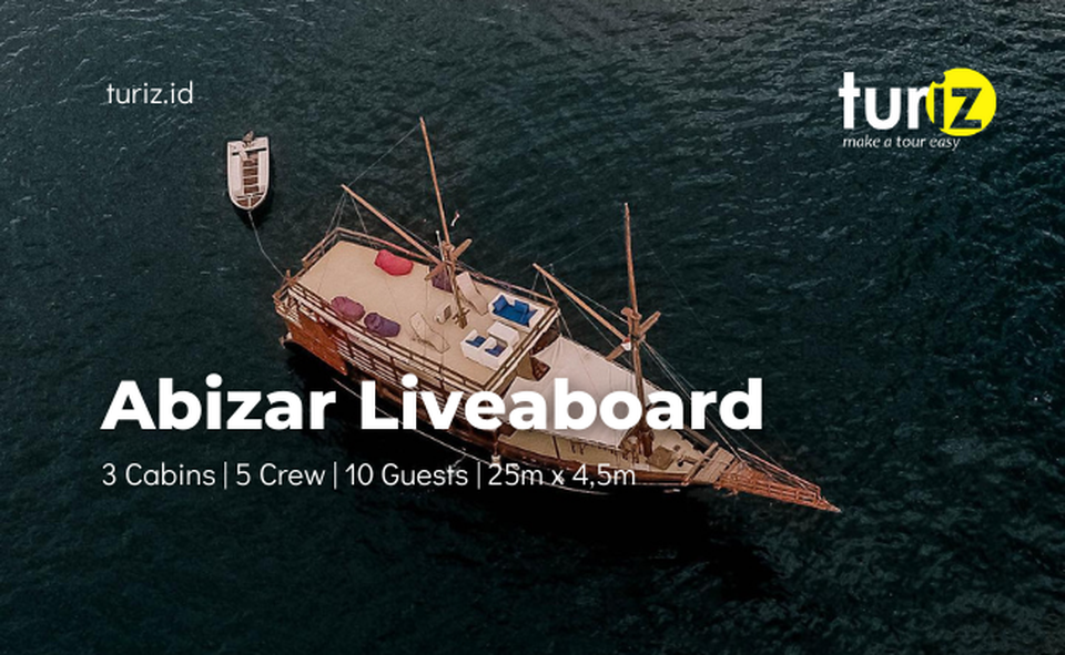 Sewa Kapal Abizar | Charter Boat Deluxe Labuan Bajo