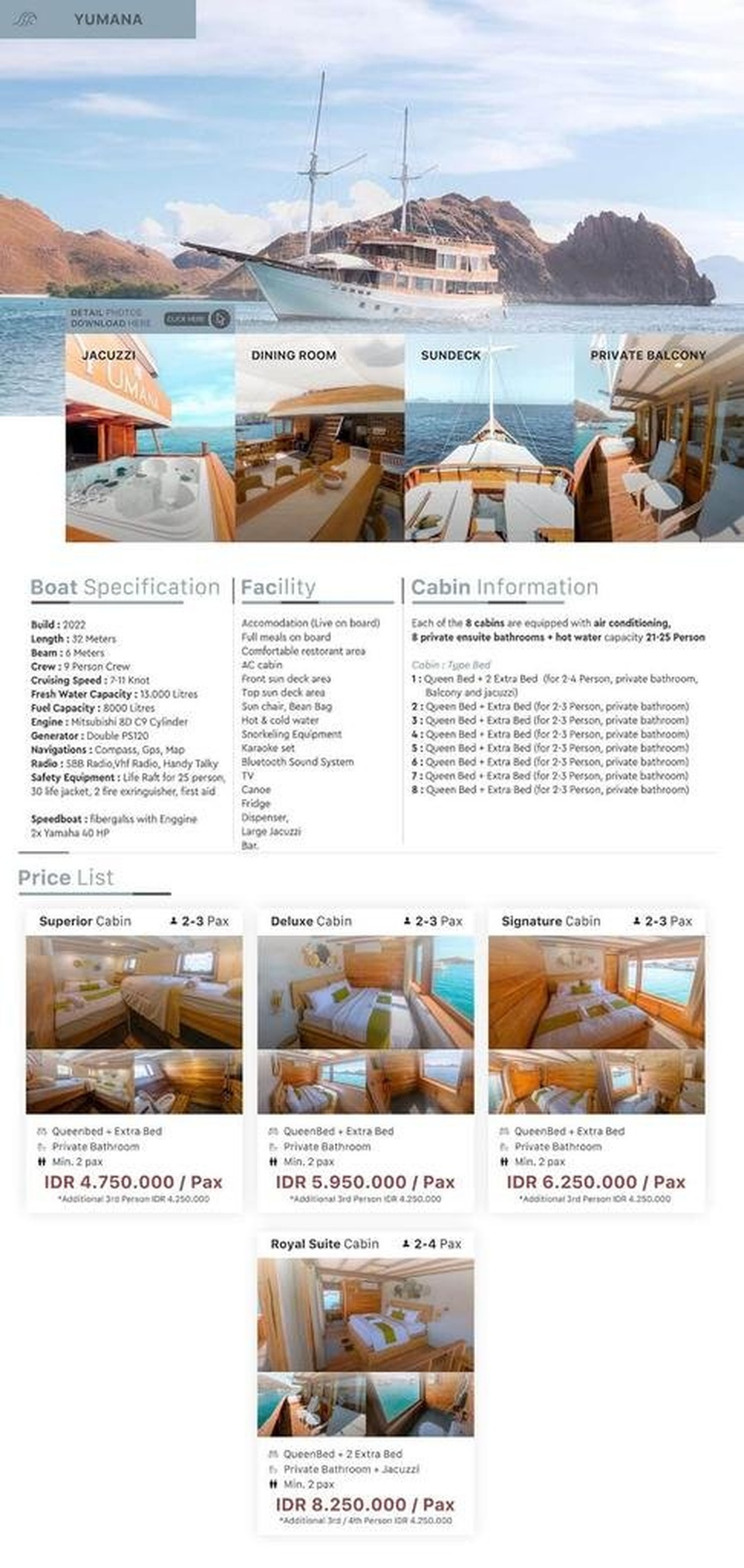 Open Trip Labuan Bajo 3D2N - Yumana Luxury Tahun 2023