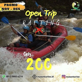 PROMO RAFTING CISADANE, BOGOR | ONE DAY TRIP | 26 DESEMBER