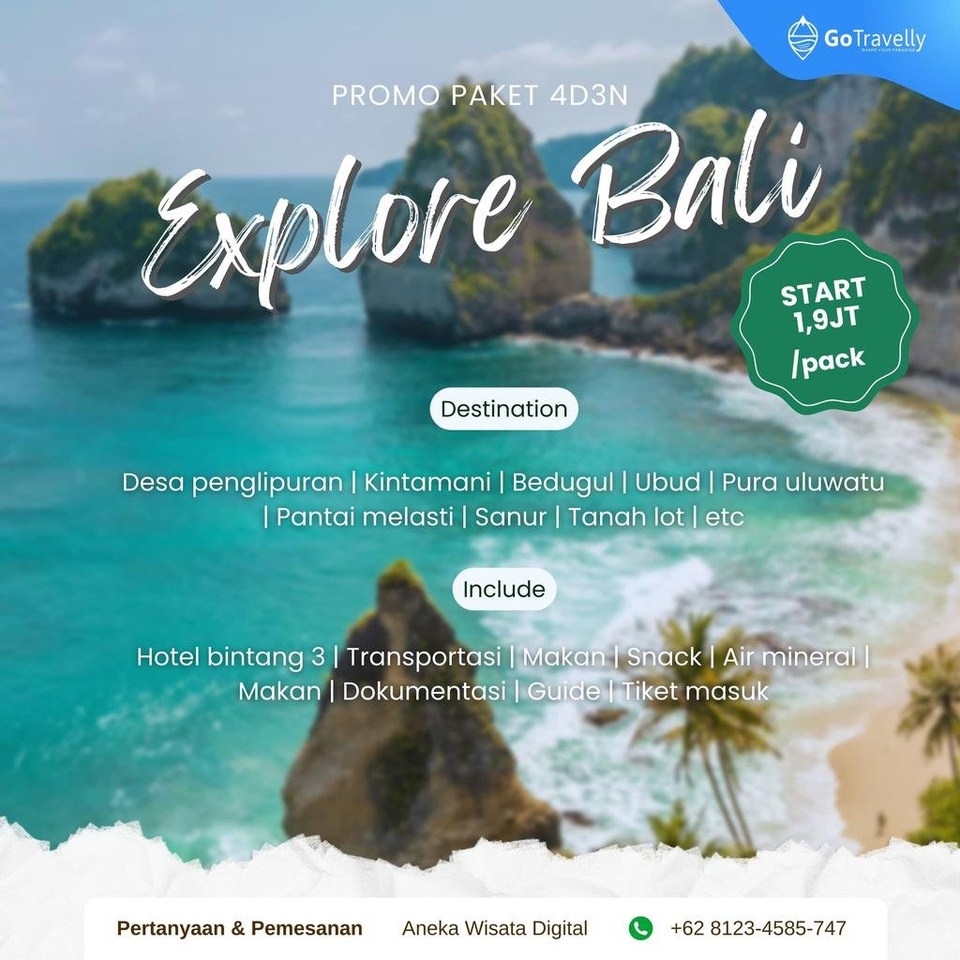 Paket Wisata Bali 4D3N
