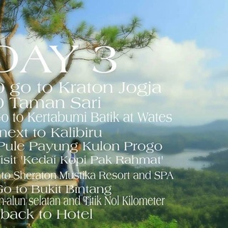 Touring ke Jogja 9-13 April 2019