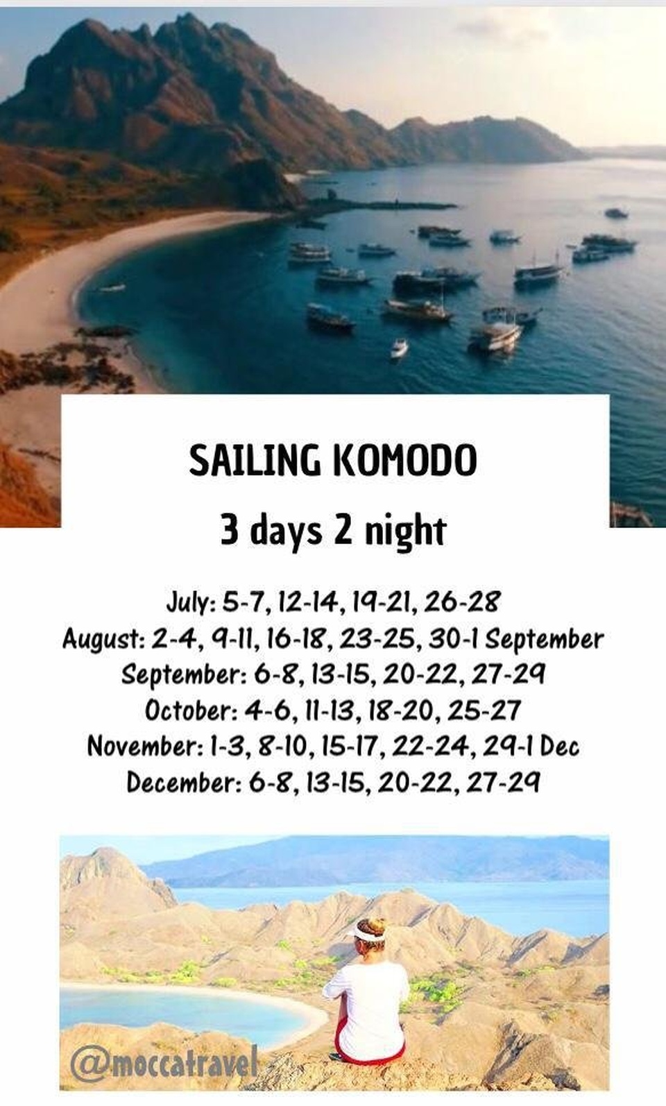 Open Trip Sailing Komodo (3D 2N)