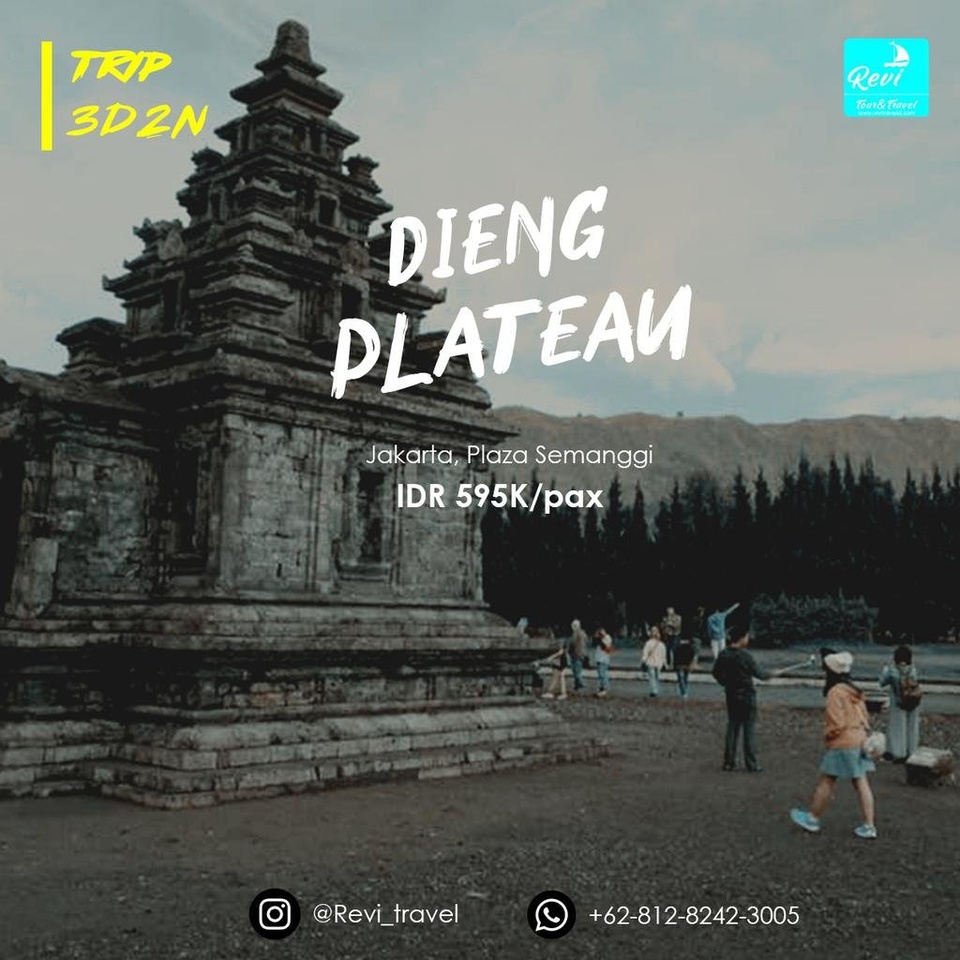 OPEN TRIP / PAKET WISATA / GATHERING DIENG PLATEAU