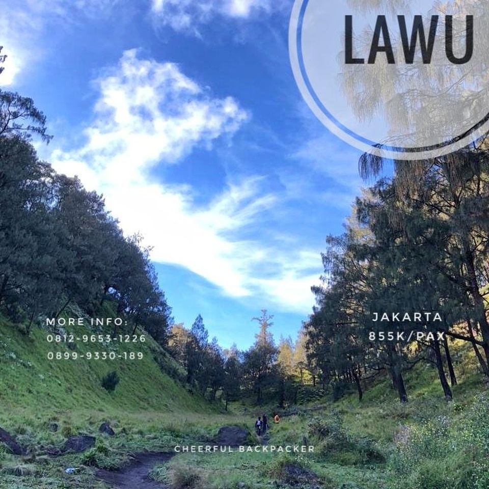 OPEN TRIP GUNUNG LAWU via CANDI CETHO