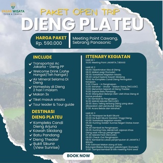 OPEN TRIP DIENG PLATEAU