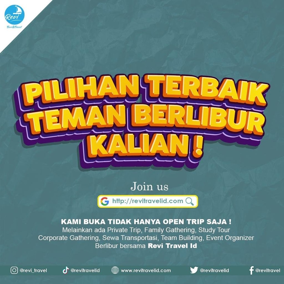 BERLIBUR LEBIH HEMAT BERSAMA REVI TRAVEL ID