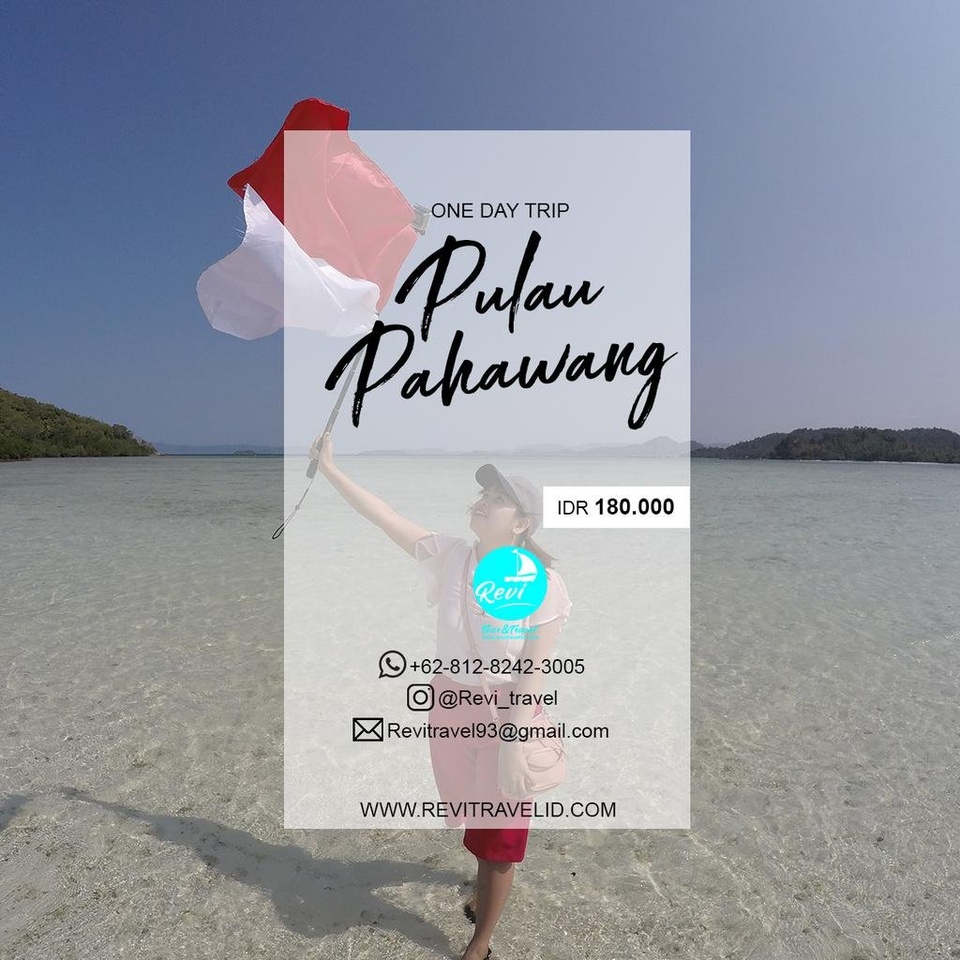 OPEN TRIP / PAKET WISATA / GATHERING PULAU PAHAWANG 1 HARI
