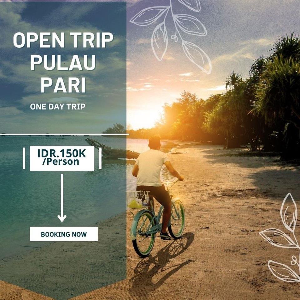 Open Trip Pulau Pari (One Day Trip)
