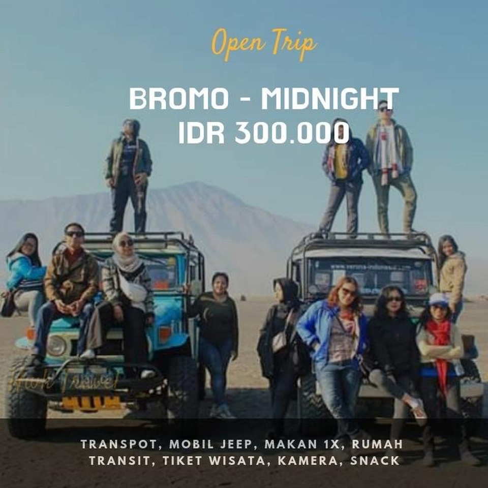 Open Trip Bromo MIDNIGHT