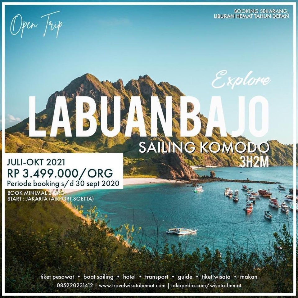 OPEN TRIP LABUAN BAJO 2021