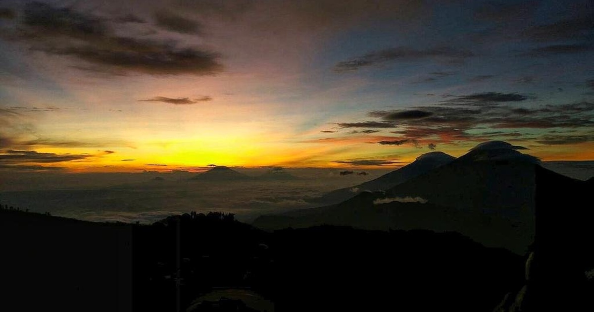 Sunset Prau OPEN TRIP GUNUNG PRAU | Backpacker Indonesia
