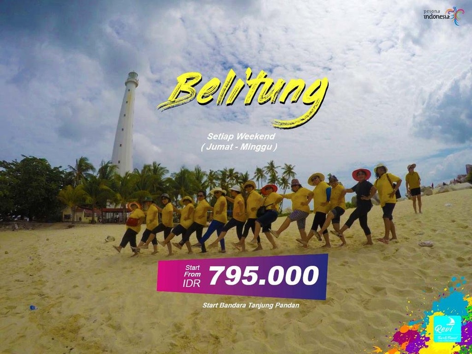 OPEN TRIP BELITUNG 3 HARI 2 MALAM