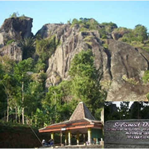 Foto Gunung Api Purba Nglanggeran