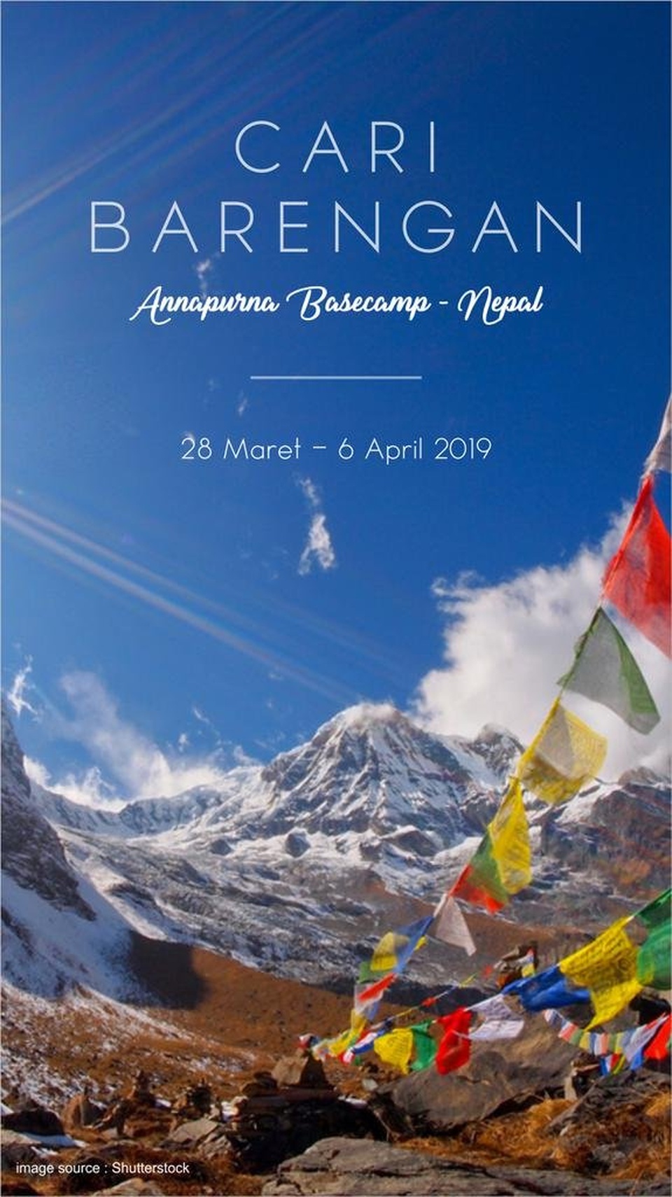 Cari Teman Jalan ke Annapurna Basecamp (maksimal 4 orang)