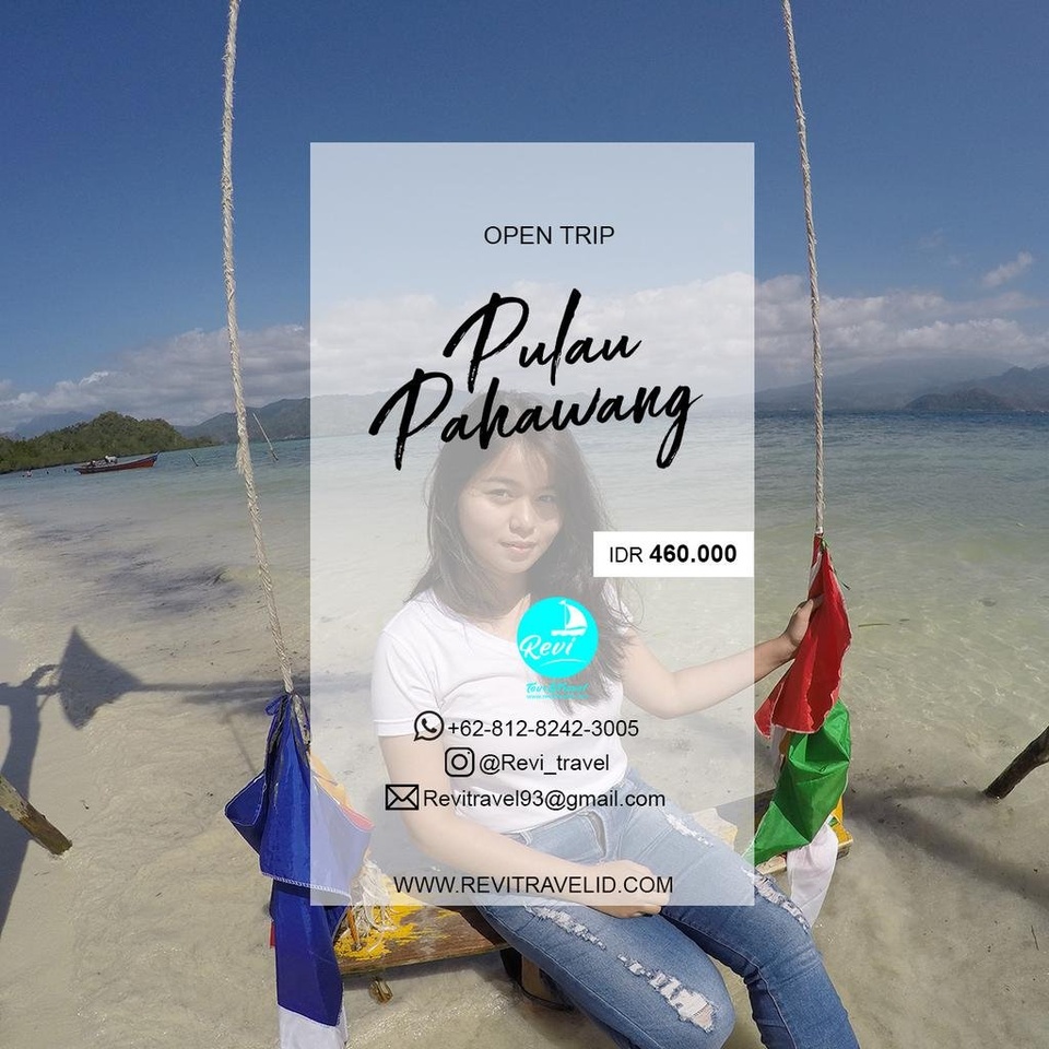 OPEN TRIP / PAKET WISATA / GATHERING PULAU PAHAWANG LAMPUNG