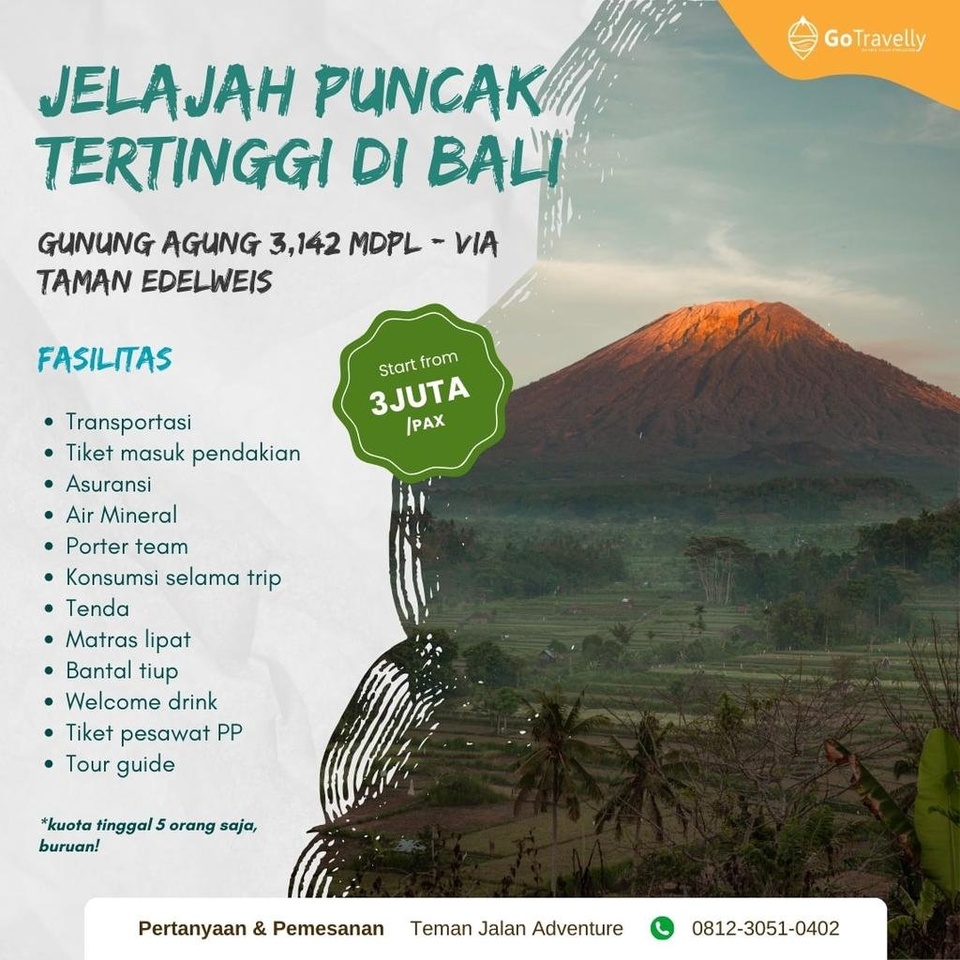 Paket Wisata Gunung Agung